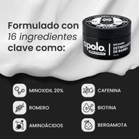 2 Bálsamos Adicionales Apolo Ultra Potente con Minoxidil 20%