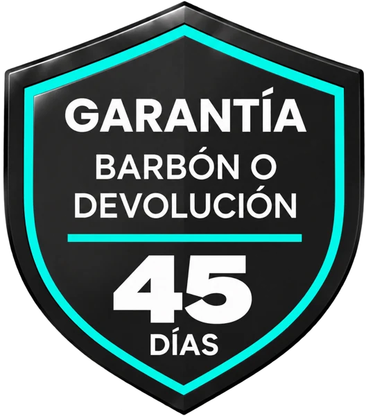 Garantía barbón o devolución, 45 días